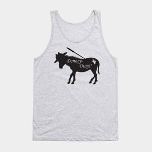 Don Quixote Buckwheat Otay Donkey MUTCD Sign Tank Top